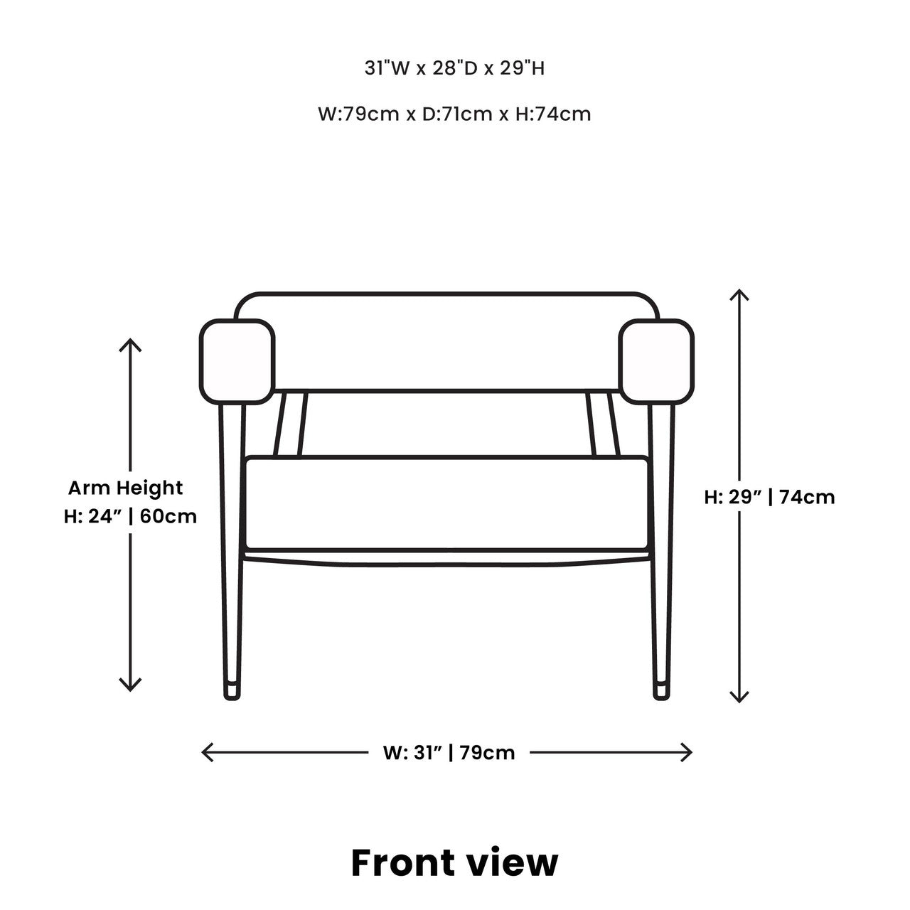 Everest Chair - Cream Boucle