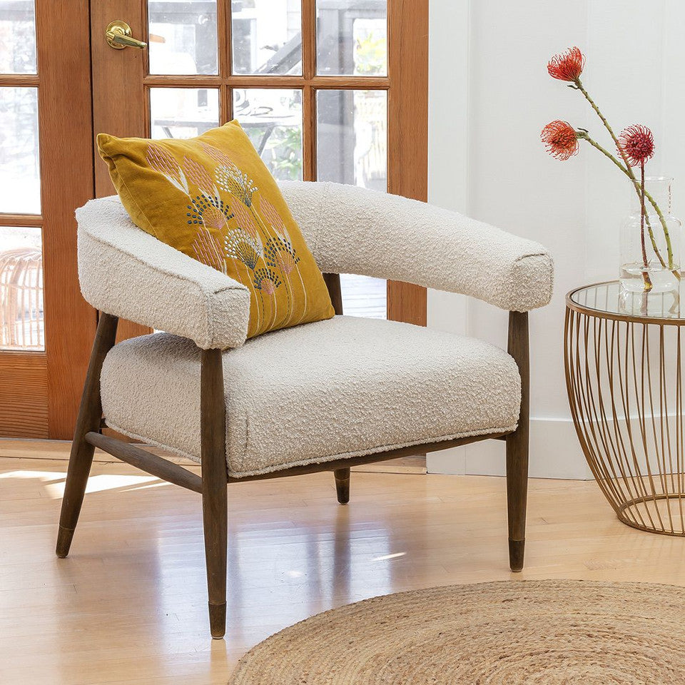 Everest Chair - Cream Boucle