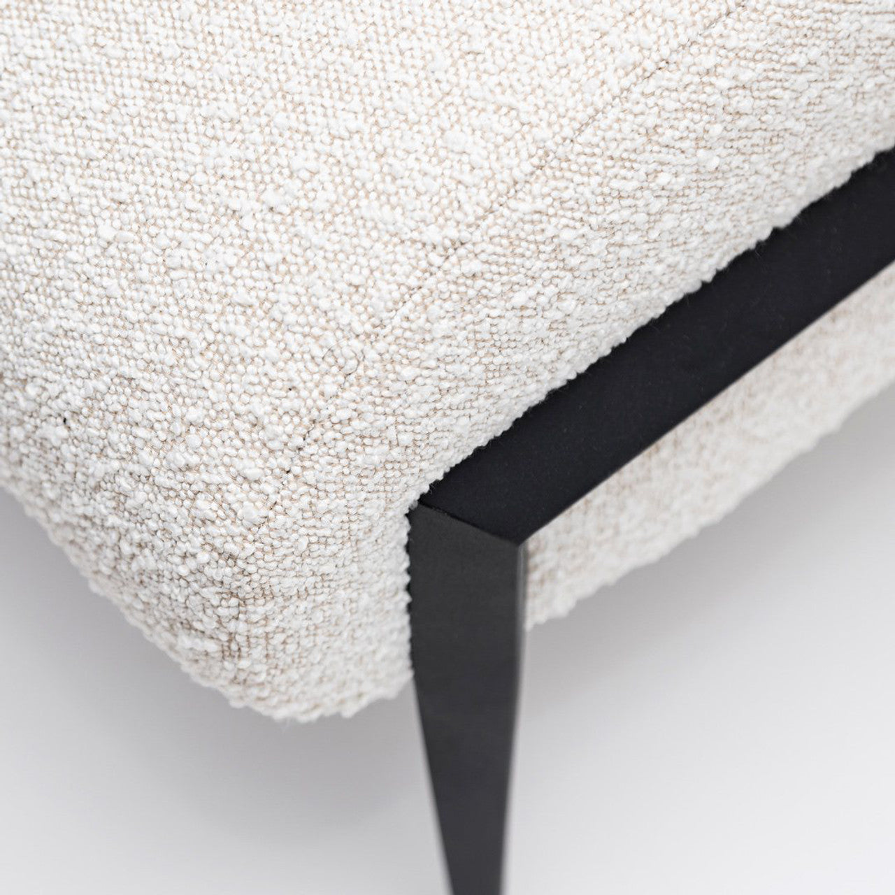 Fisher Bench - Off White Boucle