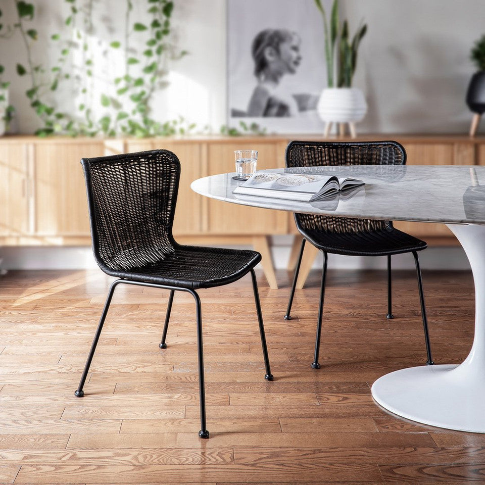 Flute Dining Table - Oval