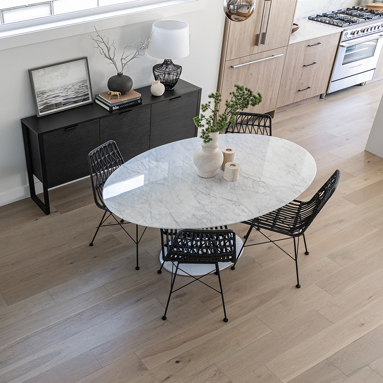 Flute Condo Dining Table - Oval