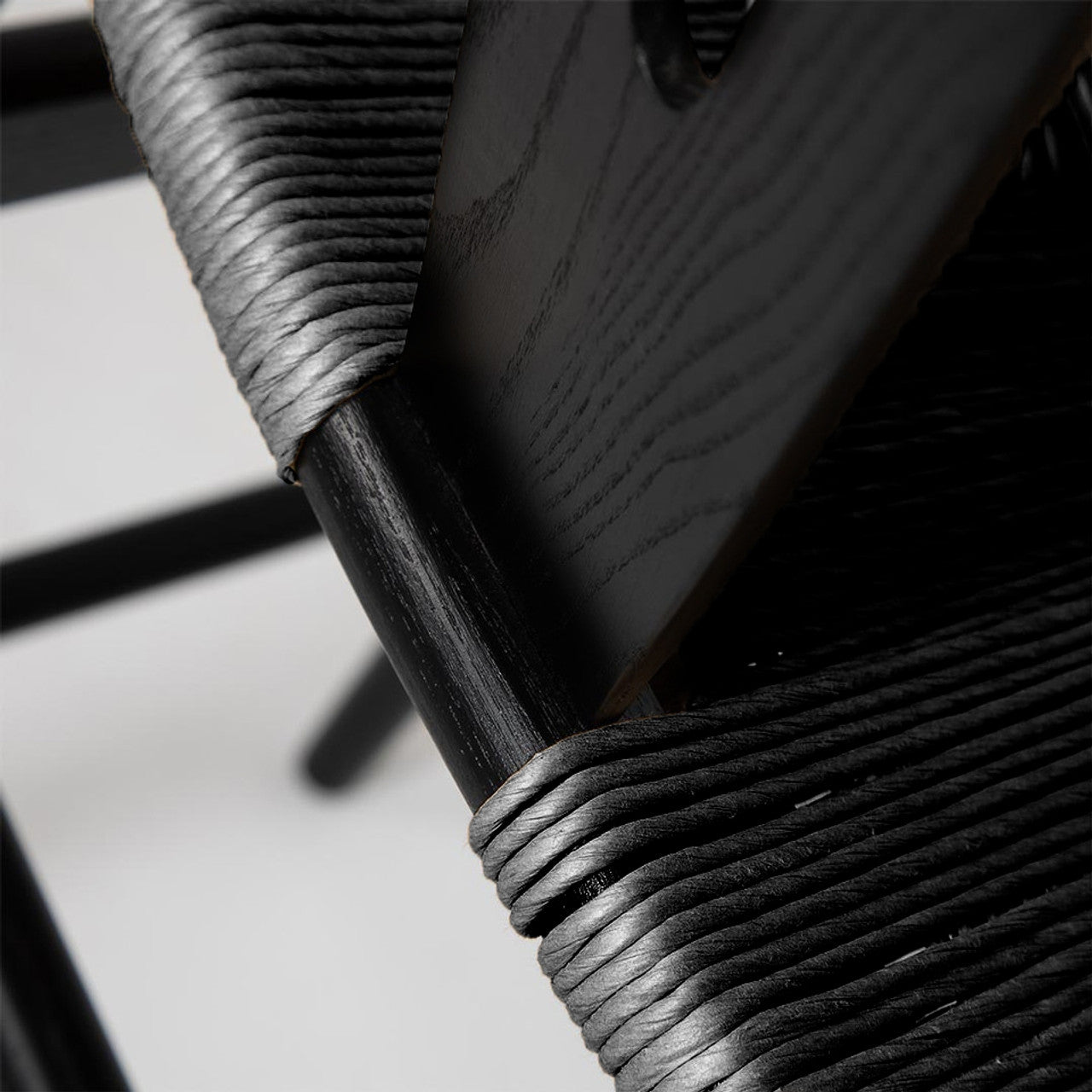 Frida Counter Stool - Black with Black Seat