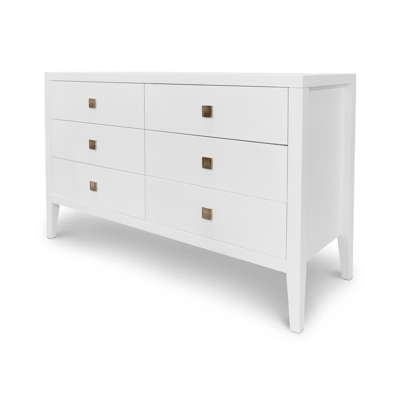 Hara 6 Drawer Dresser - White