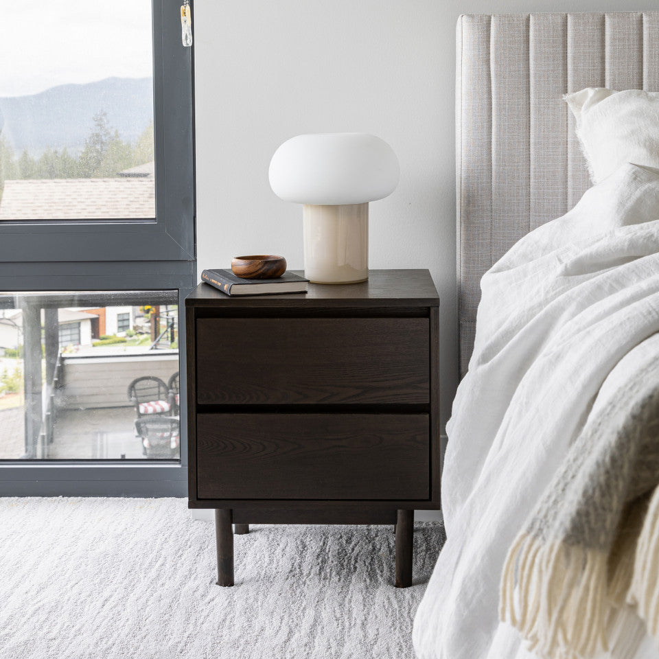 Bloor Nightstand - Dark Brown