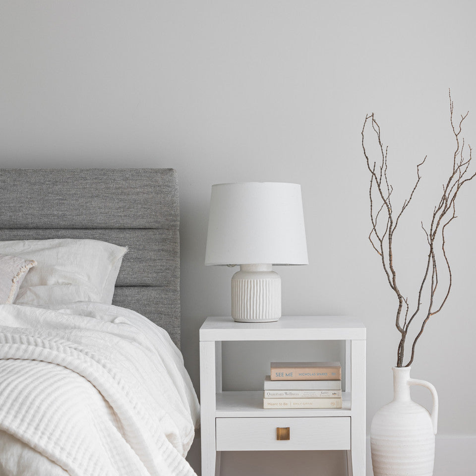Justin Queen Bed - Stone