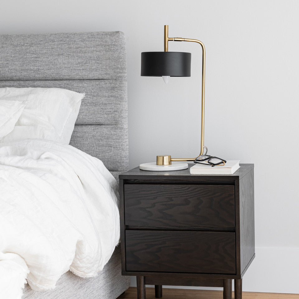 Bloor Nightstand - Dark Brown