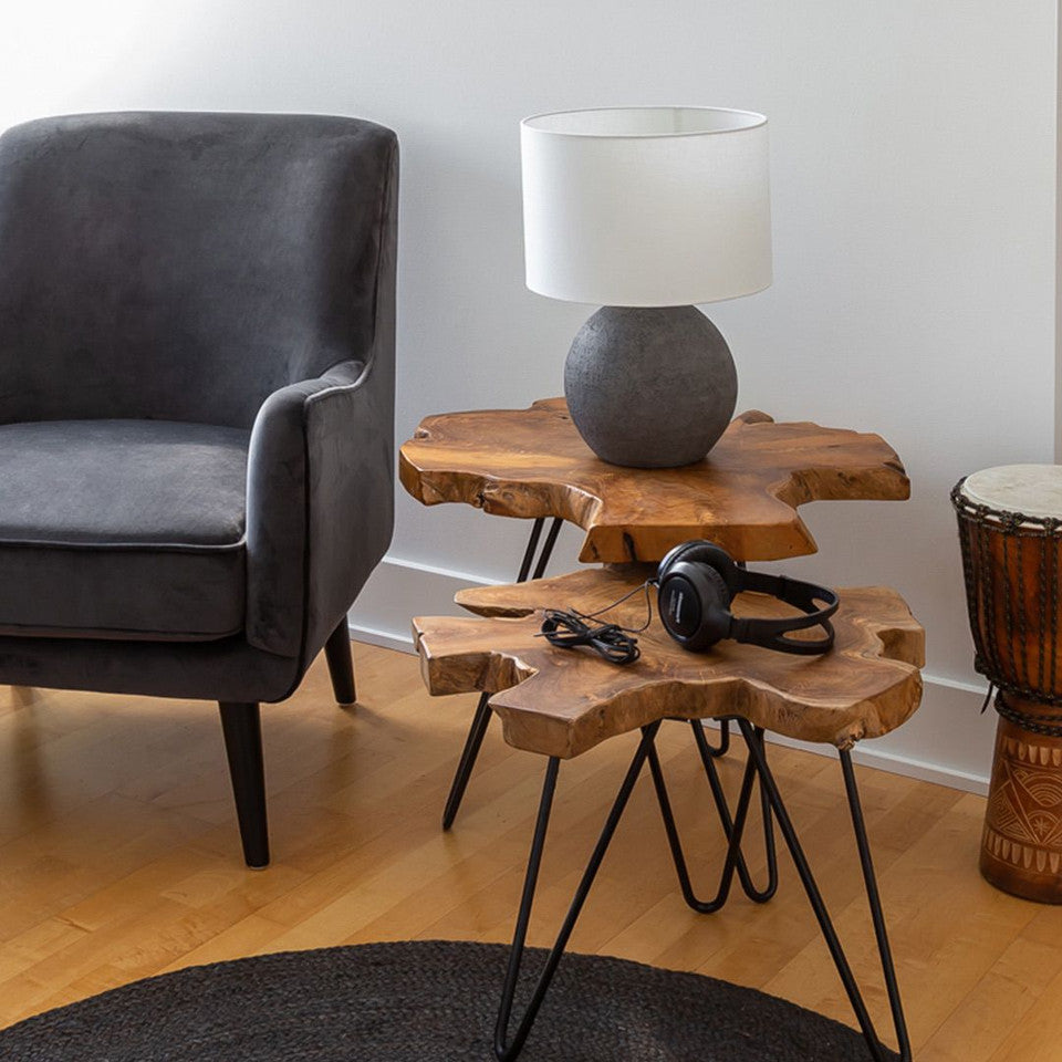 Natura Hairpin Nesting Table - S
