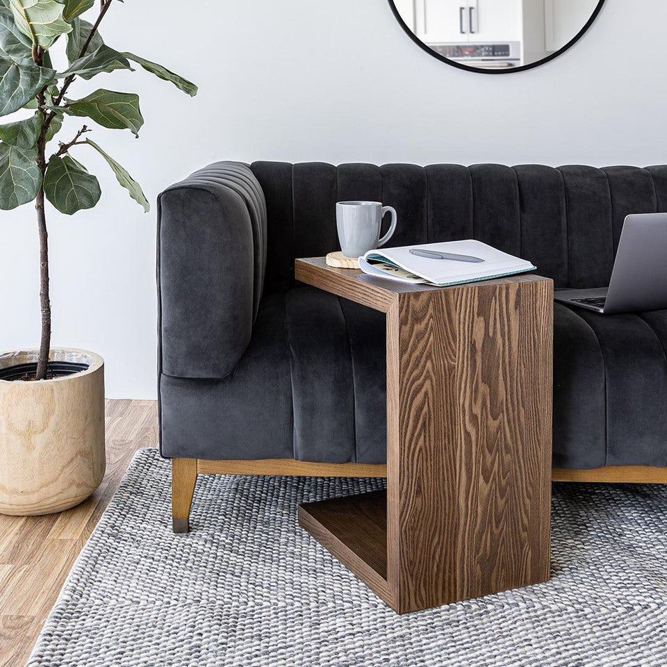 Oscar C Table - Dark Oak