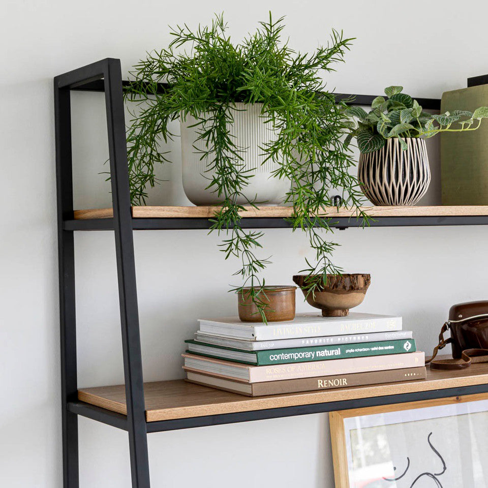 Prince Desk Shelf - Black Frame