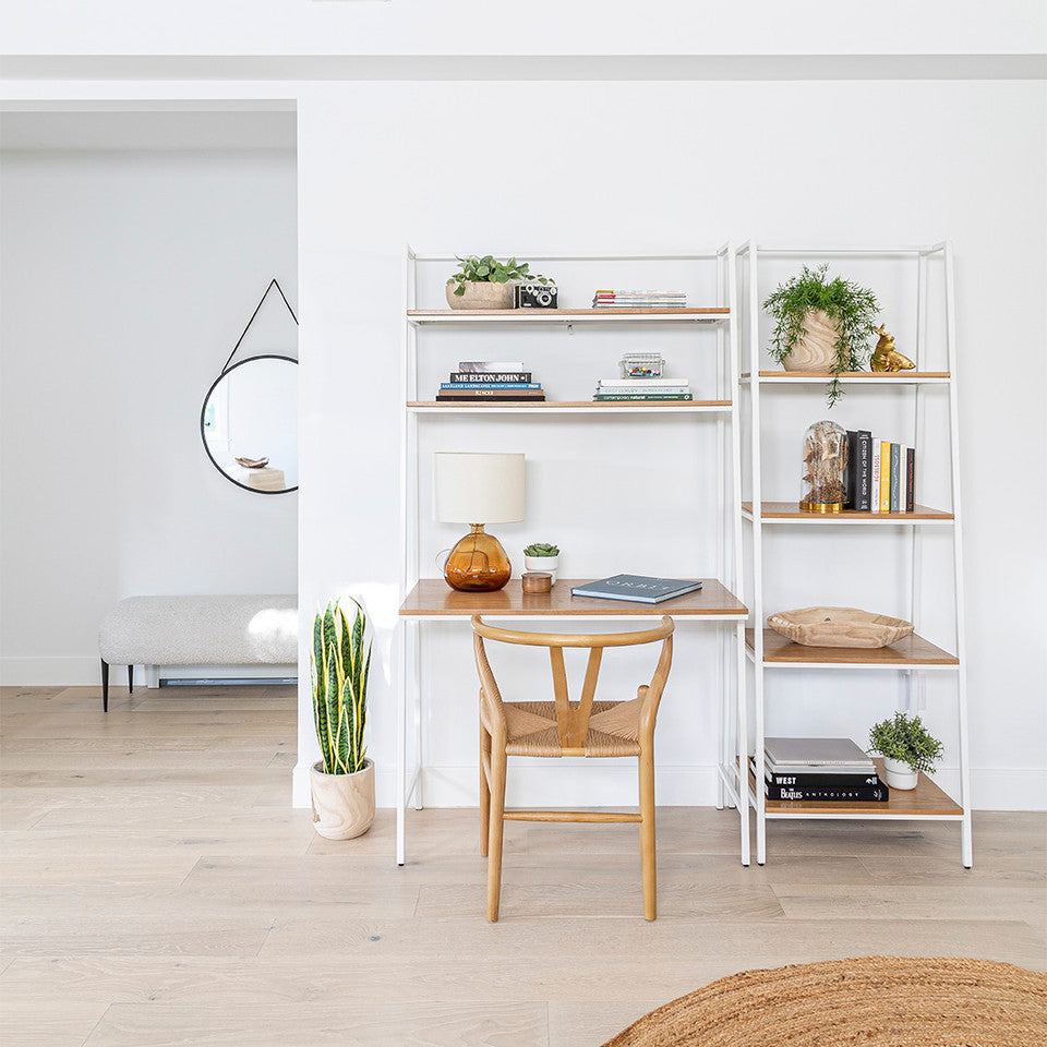 Prince Desk Shelf - White Frame