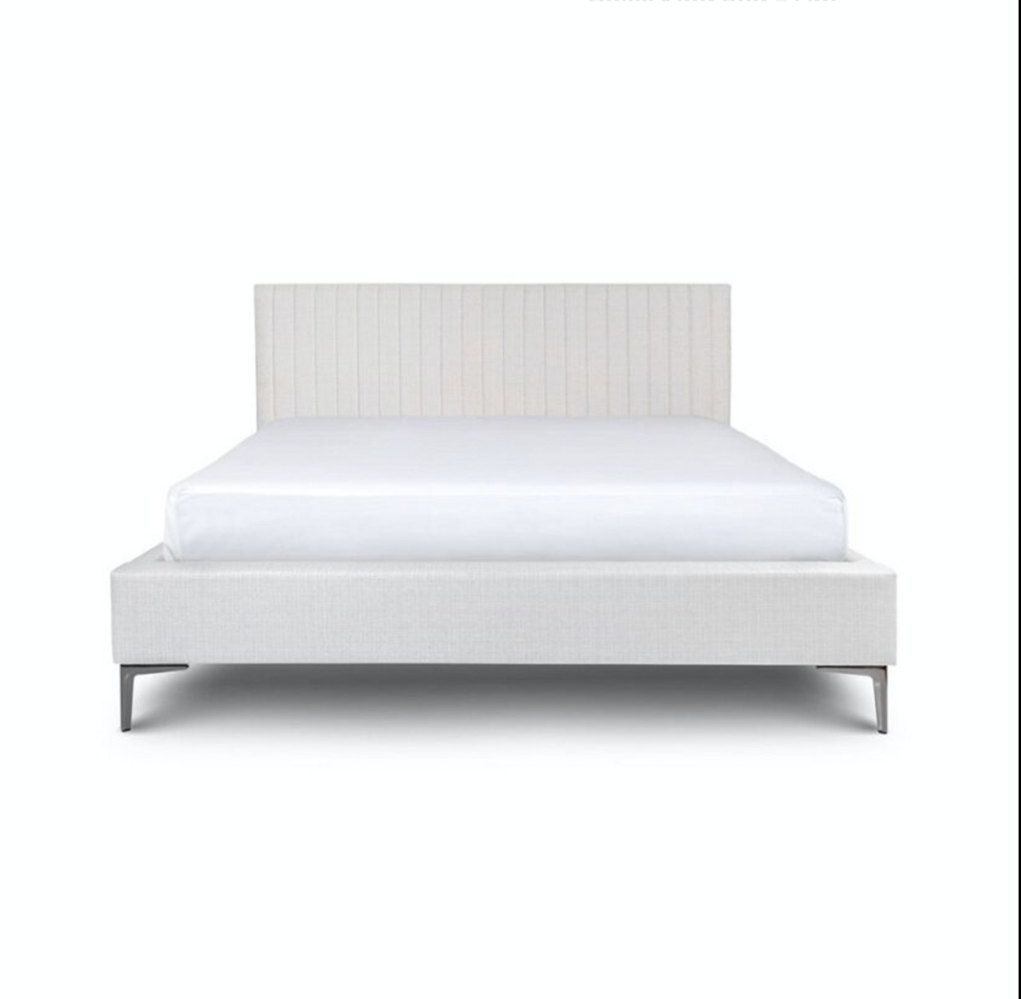 Hollis King Bed - Oat