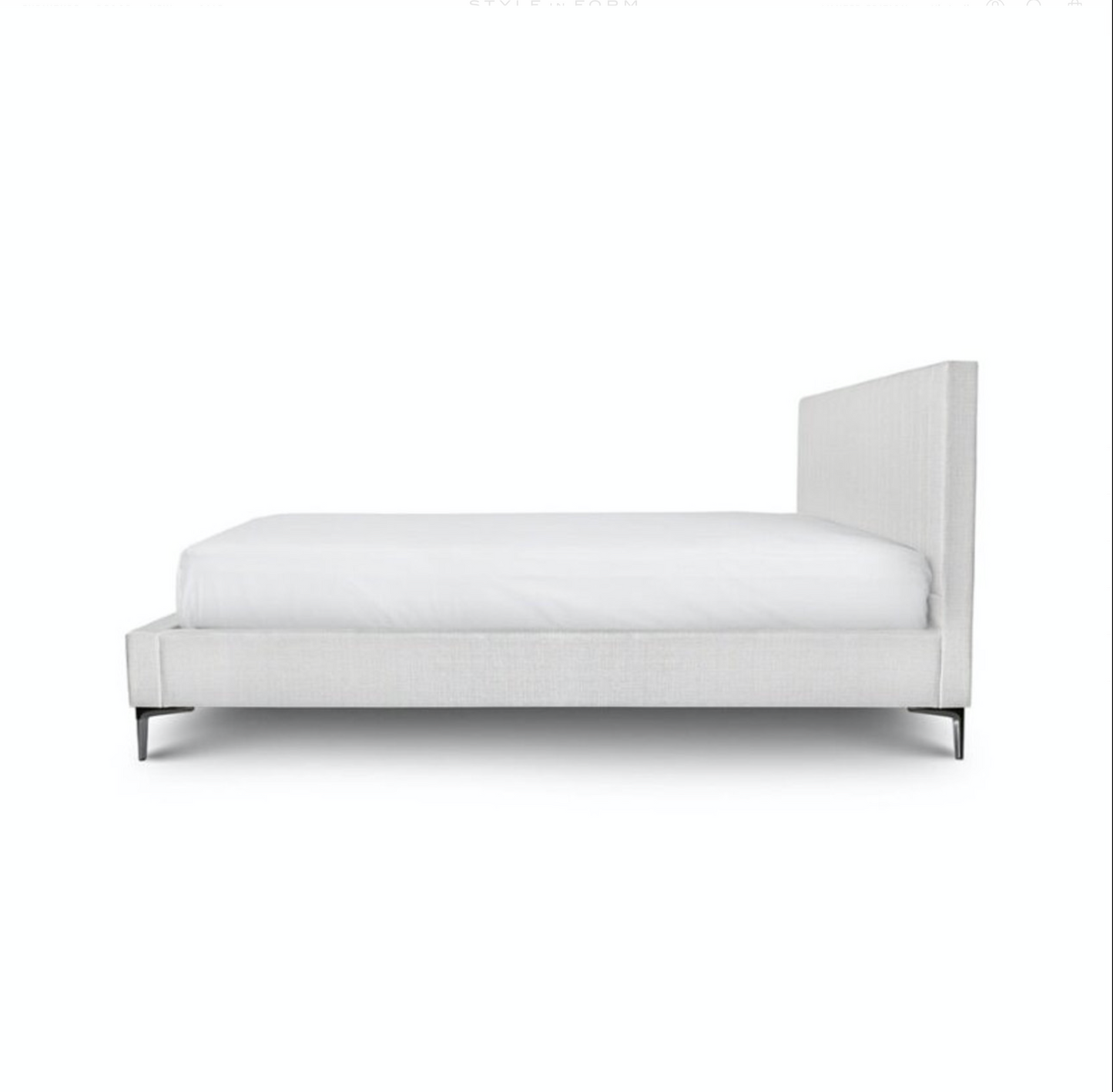 Hollis King Bed - Oat