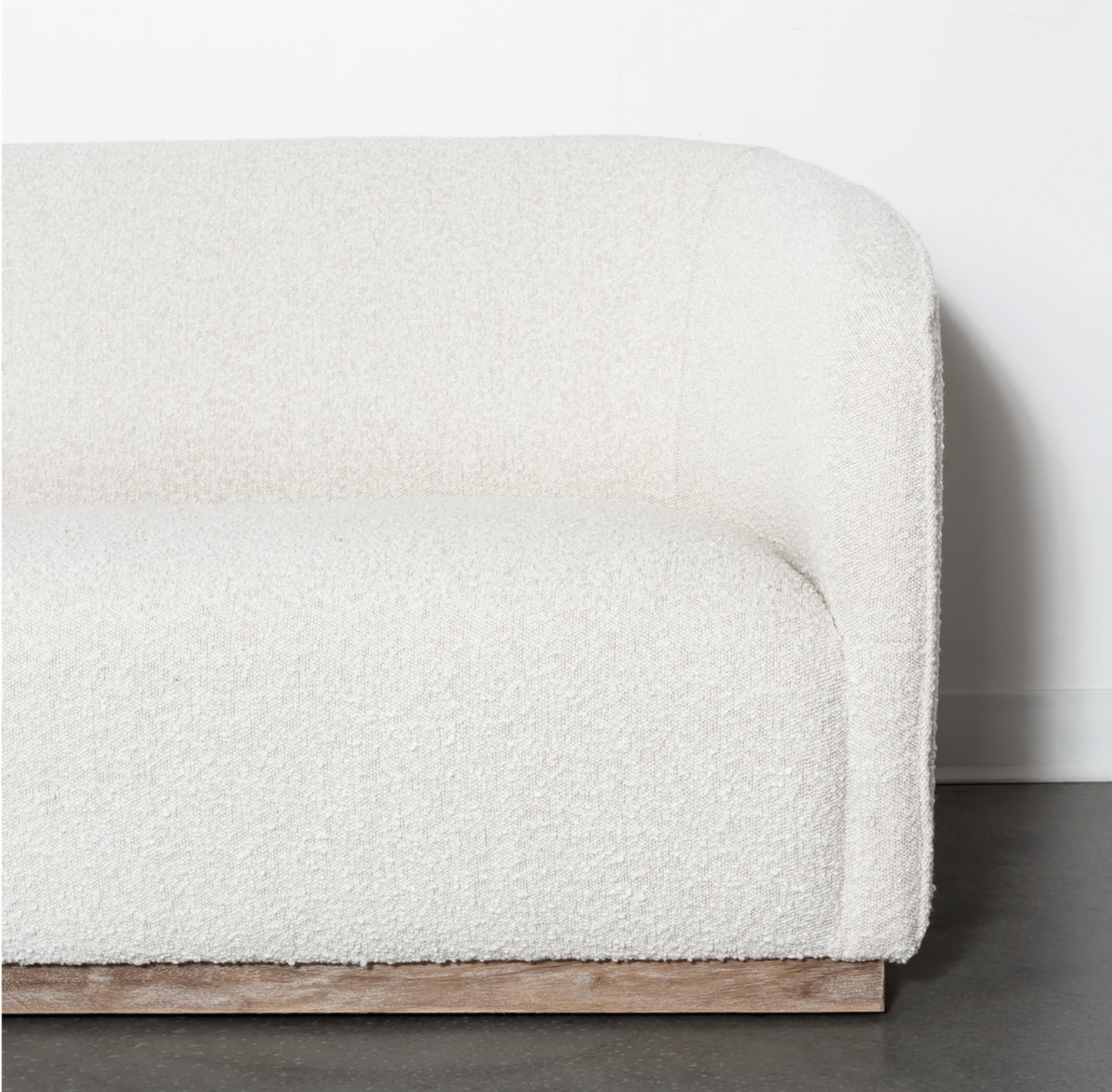 Evita Sofa - Cream Boucle