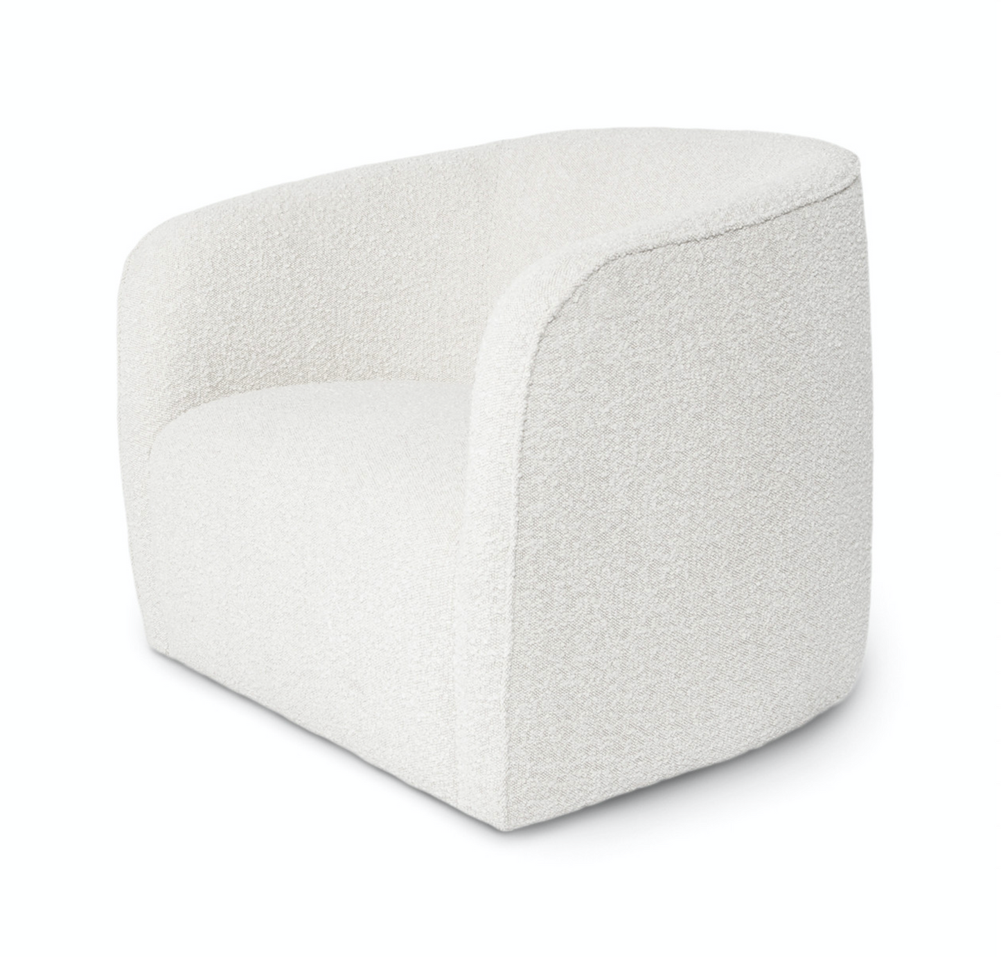 Evita Chair - Cream Boucle
