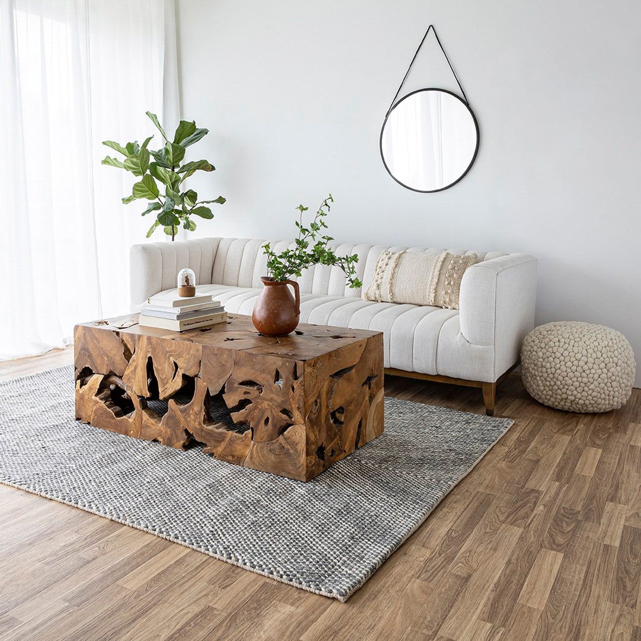 Elliot Condo Sofa-Cream
