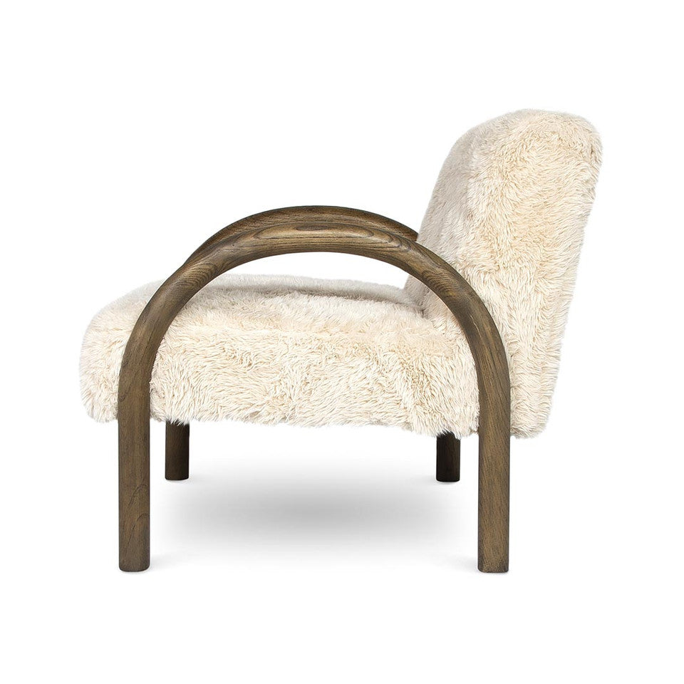 Eros Chair-Shaggy Sand