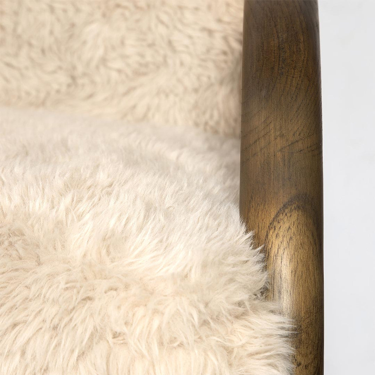 Eros Chair-Shaggy Sand