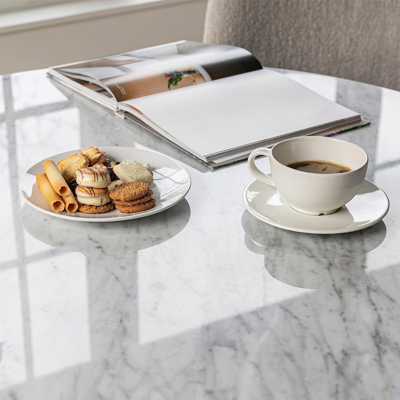 Flute Condo Dining Table - Round