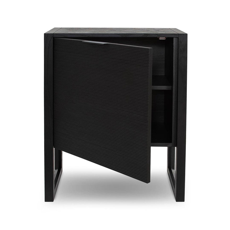 Irving 1 Door Sideboard - Black