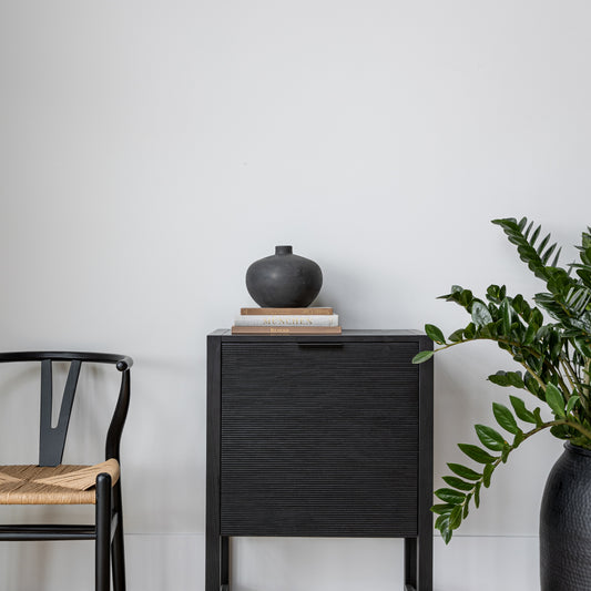 Irving 1 Door Sideboard - Black