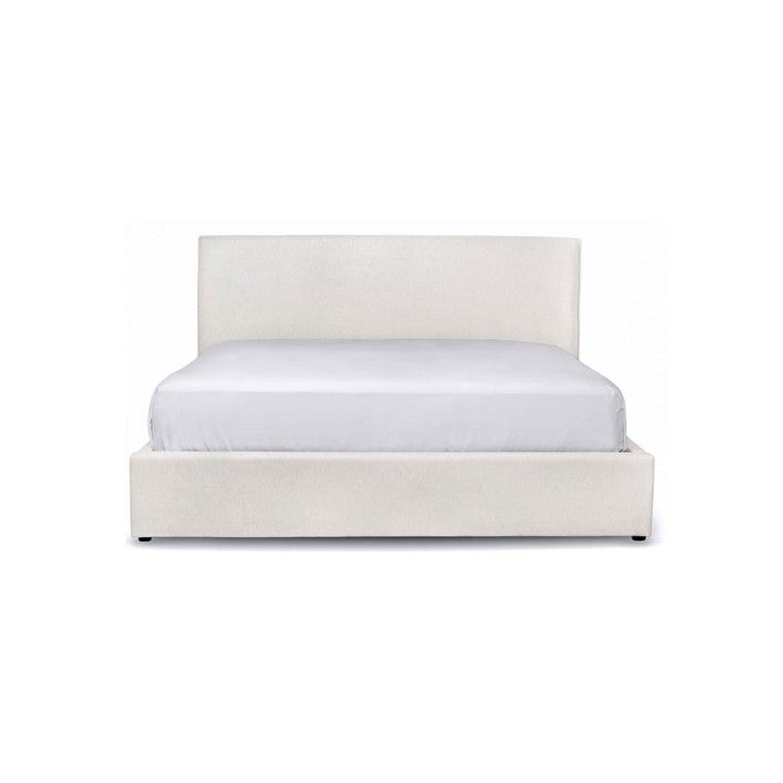 Julia King Bed - Cream