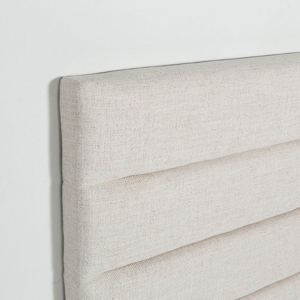 Justin Queen Storage Bed Tall - Cream