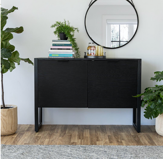 Irving 2 Door Sideboard Black