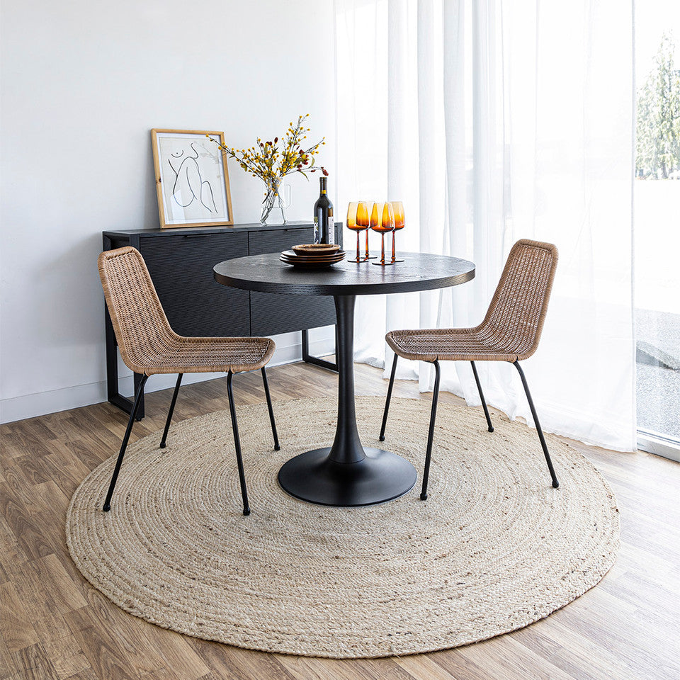 Calabria Stackable Dining Chair - Natural