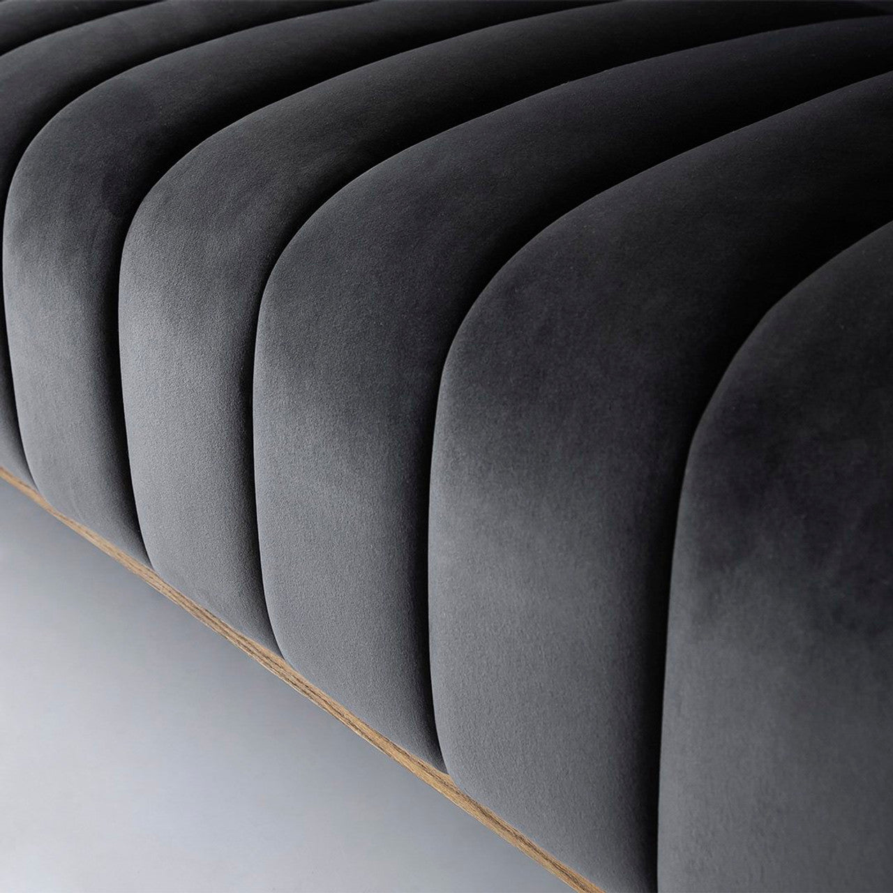 Elliot Condo Sofa - Smoke Grey